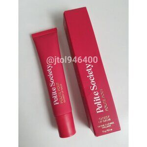 Polite Society Polite Pout Glossy Balm Strawberry